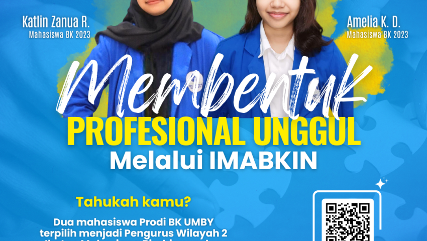 Dua Mahasiswa BK UMBY Dilantik sebagai Pengurus Wilayah 2 IMABKIN Periode 2024-2026