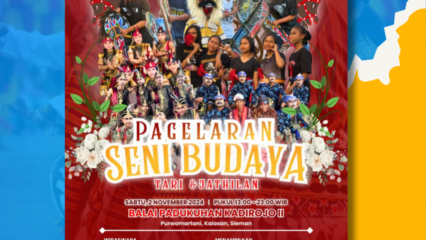 Universitas Mercu Buana Yogyakarta Bersama PPK Ormawa Gaung Raya dan HMPS BK UMBY Gelar Pagelaran Seni Budaya di Purwomartani