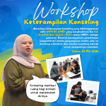 Workshop Keterampilan Konseling 2025: Tingkatkan Kompetensi Praktis Mahasiswa Bimbingan dan Konseling